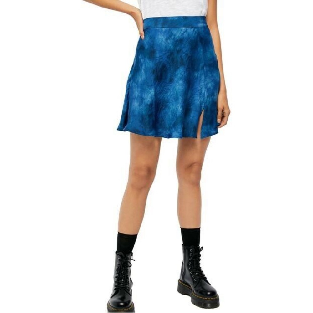 Free People Women's Martine Flirt Tie Dye Mini Size 0.